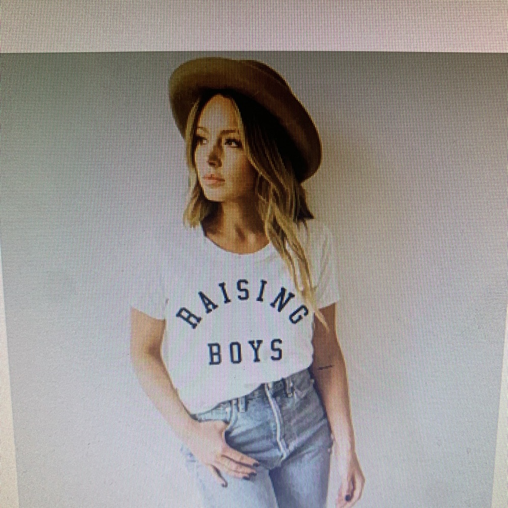 Ford and Wyatt “raising boys” tshirt, size large, worn once